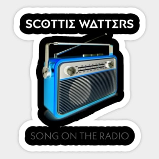 Song On The Radio Sticker